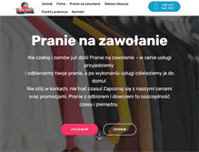 Tablet Screenshot of pralnia-irena.pl